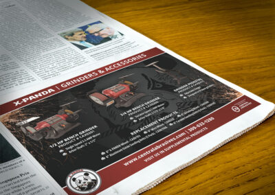 X-PANDA Newspaper Ad